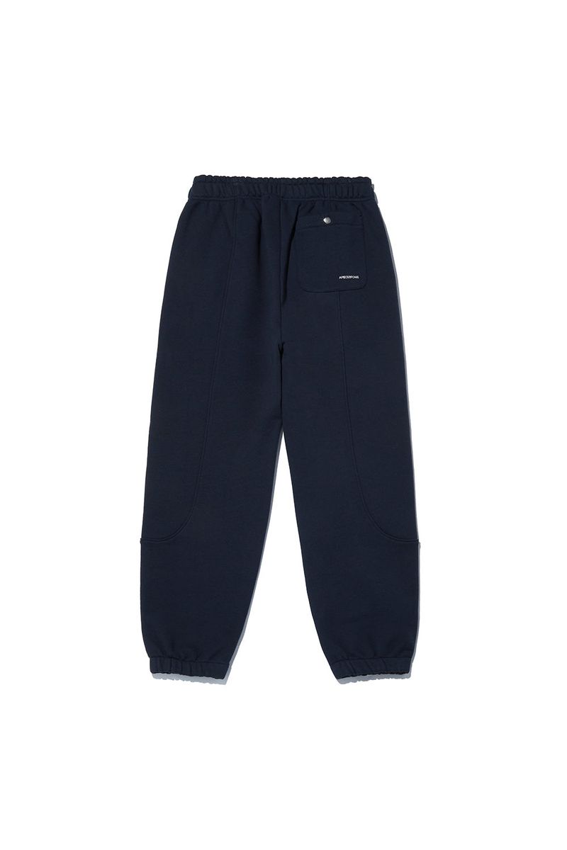 Cherry Bear Track Pants_Navy