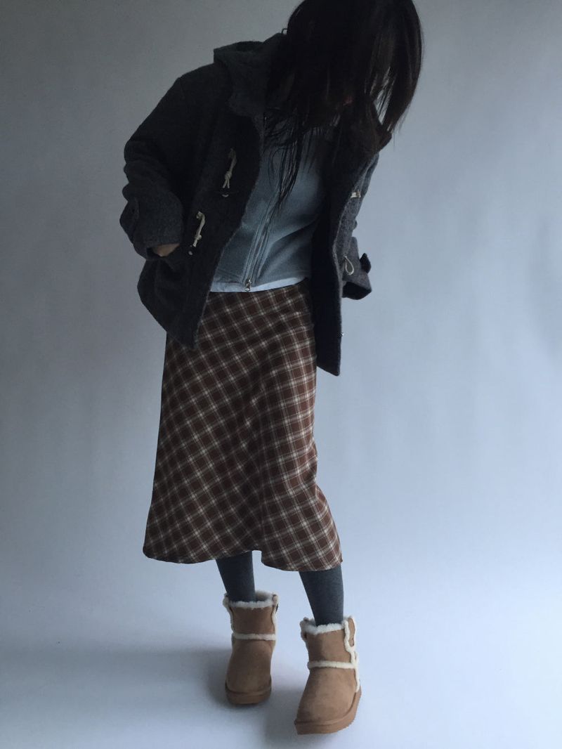 Short duffel coat