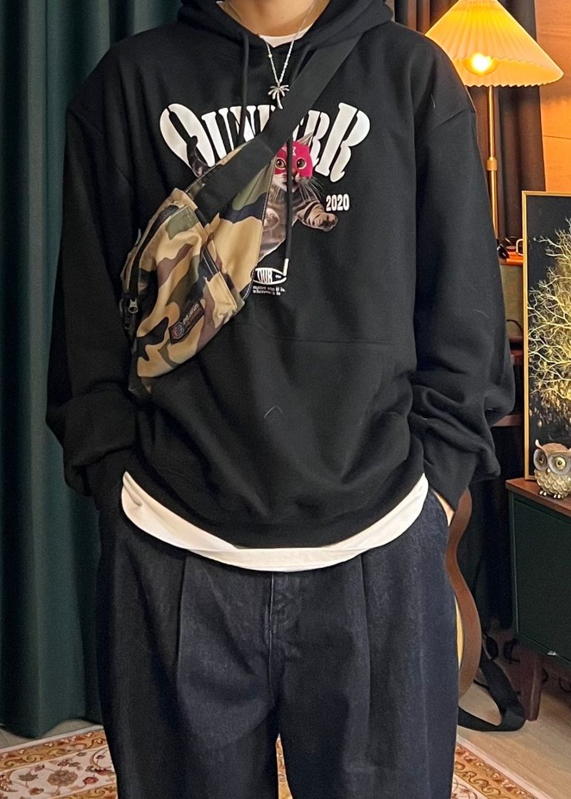 Flying Masked Cat Hood 4COLOR