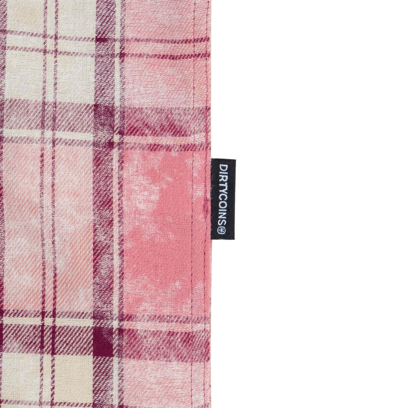 Flannel Rope Script Embroidery Wash Candy