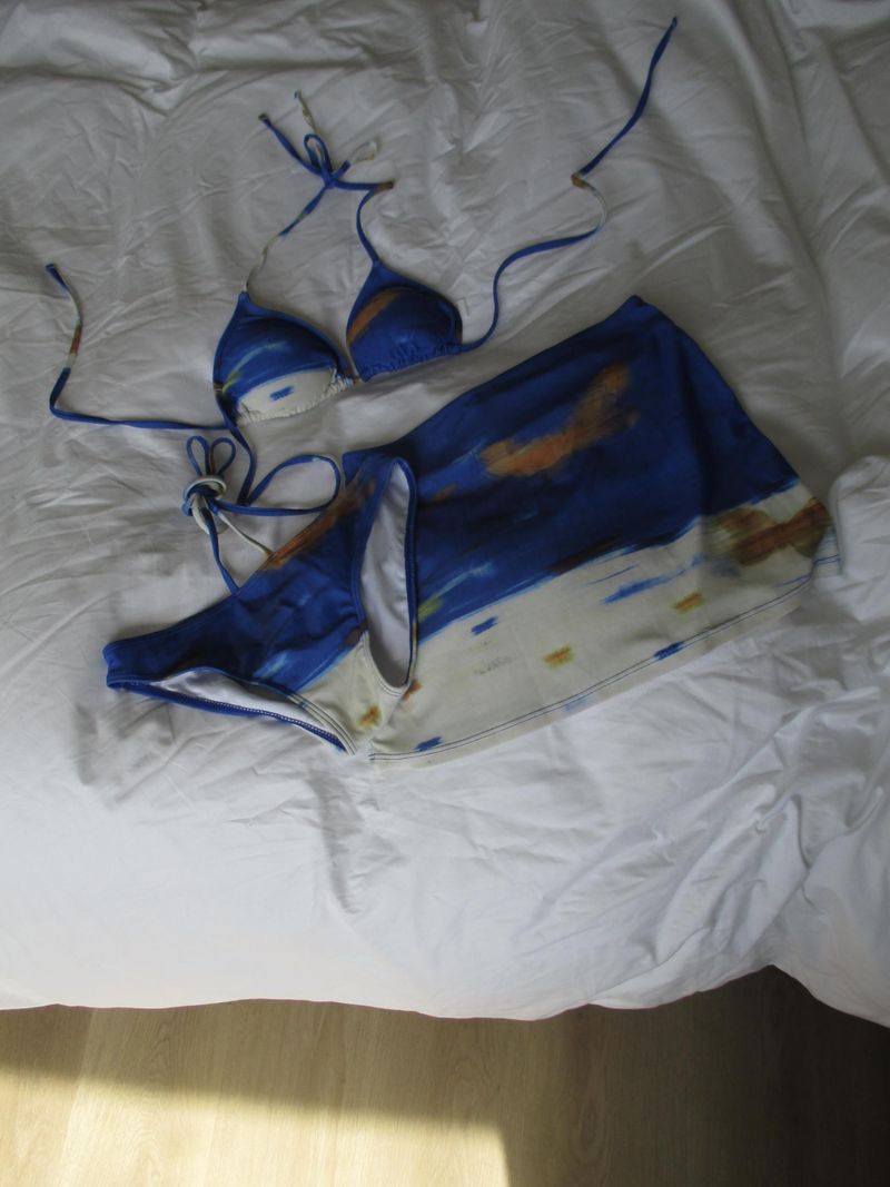 blue ocean bikini set