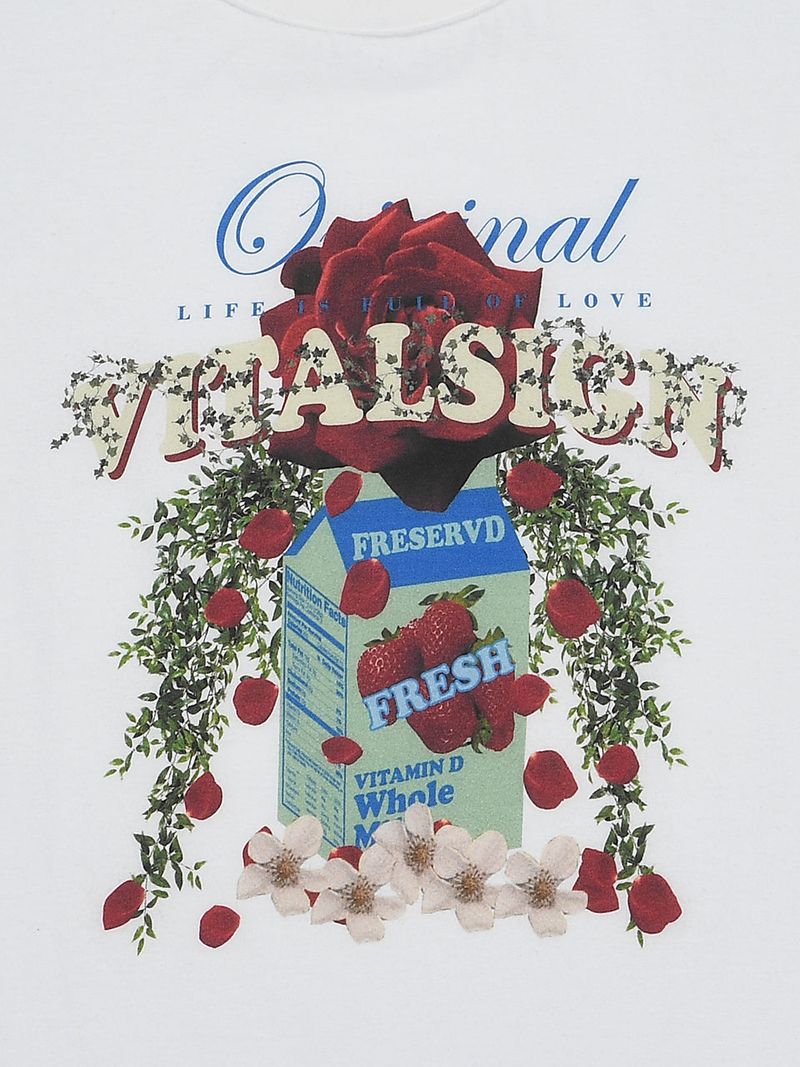 Rose Garden T-Shirt (Ivory)