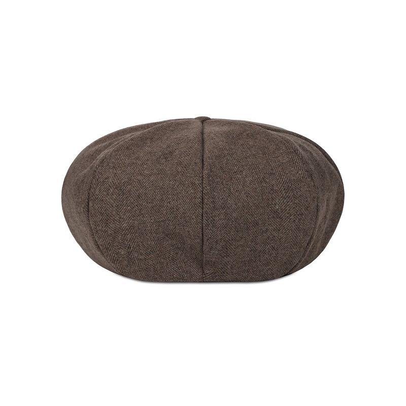 VA Stud Octagon Wool Beret / Brown