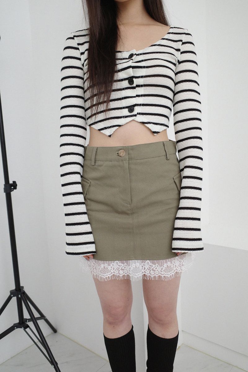 Leeds Crop Stripe CD (2 colors)