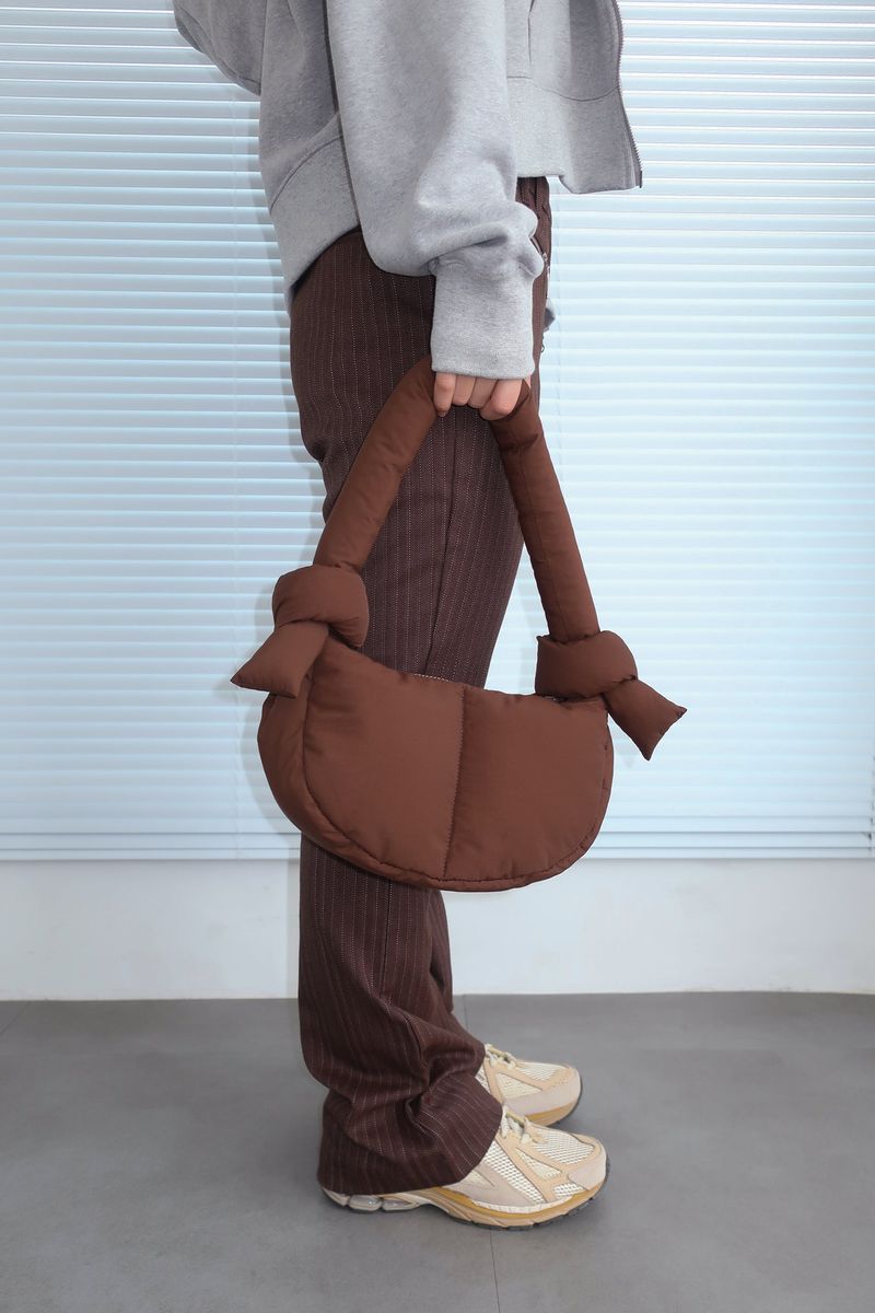 PILLOW BAG BROWN