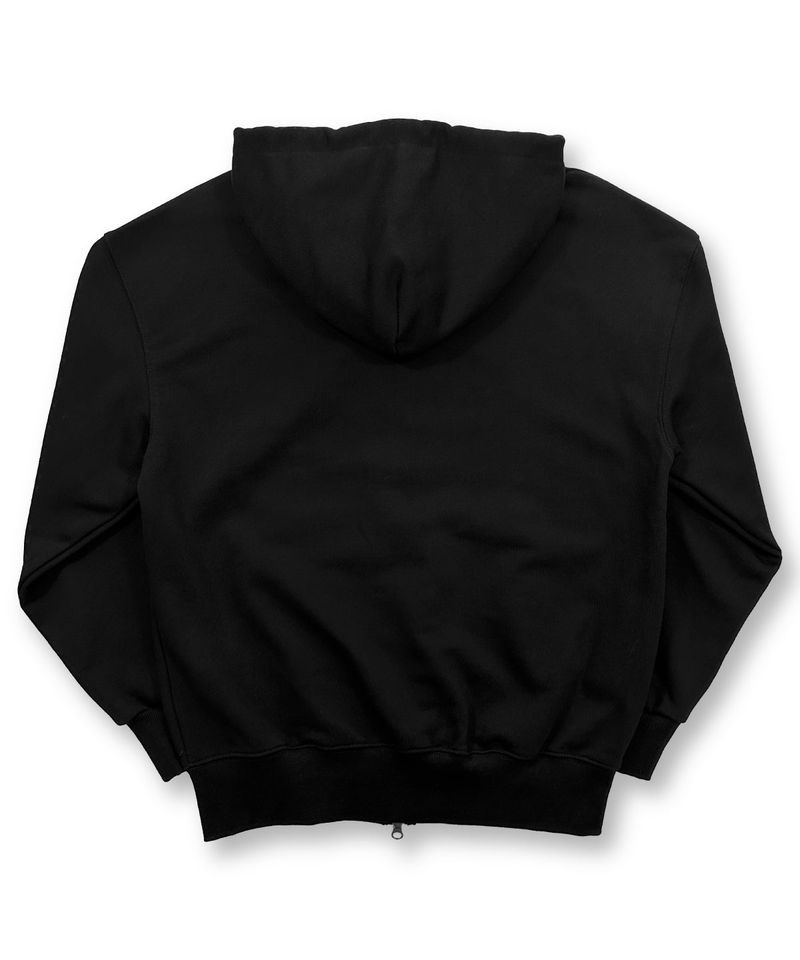 Symbol Logo Twoway Hoodie Zip-up_Black