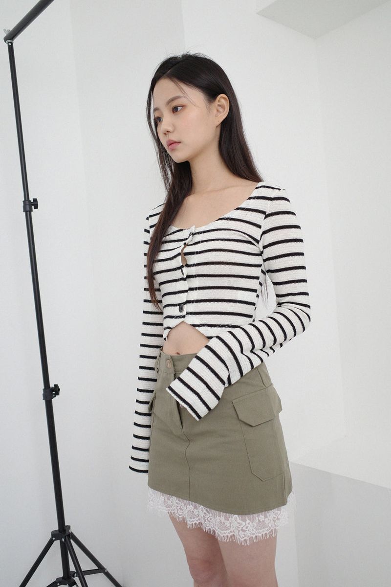 Leeds Crop Stripe CD (2 colors)