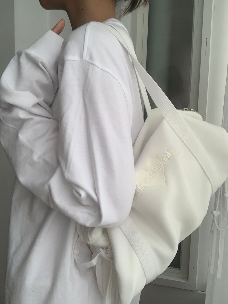 bitteschon ribbon ballet bag