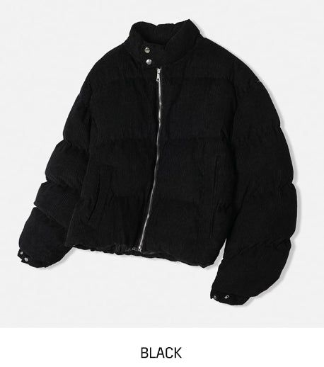 Cozy Button Corduroy Padding
