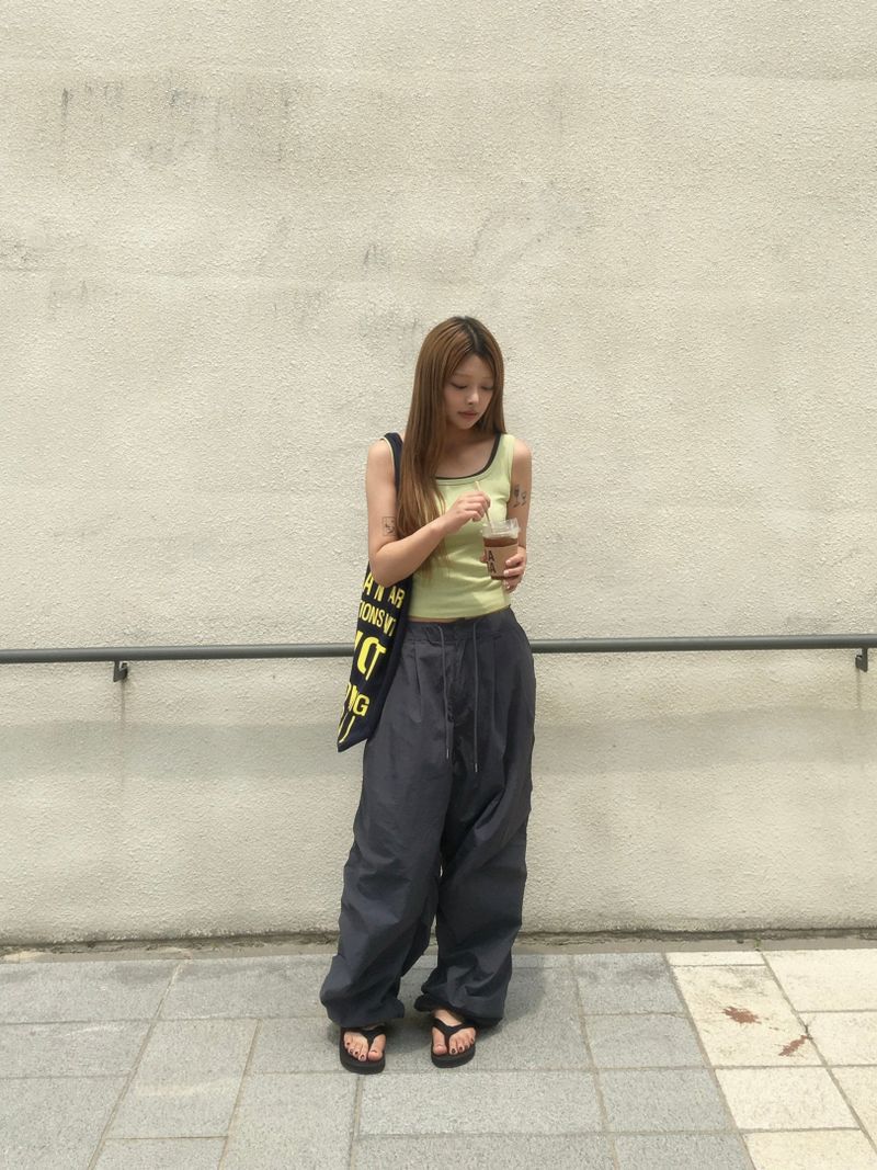 Air Flight Shirring Cool Double Pants (4c)