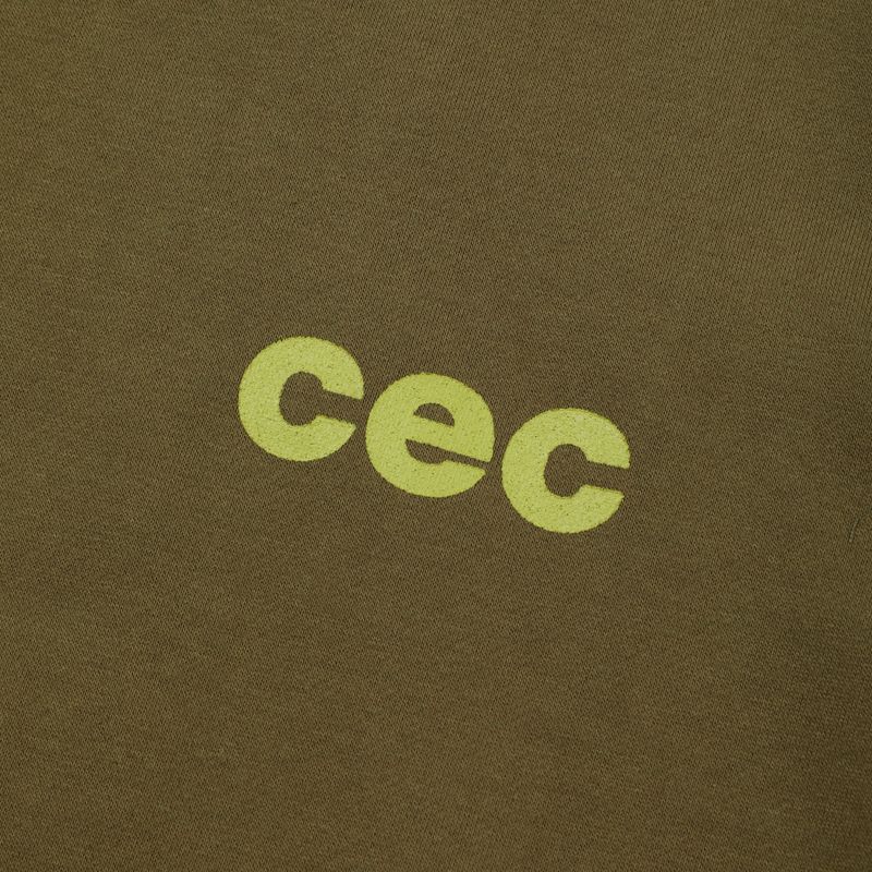 CEC ZIP-UP HOODIE(KHAKI/기모)
