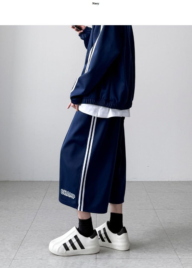 Challenger Track Bermuda Shorts