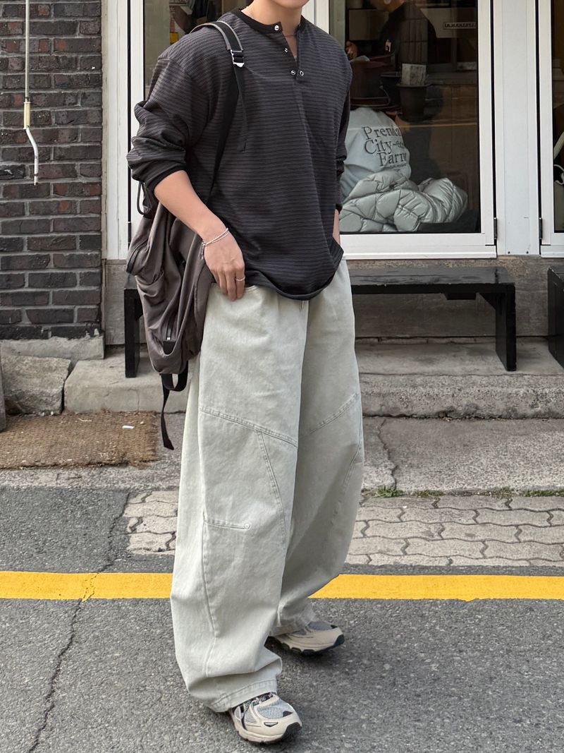 Dun strip henry tee