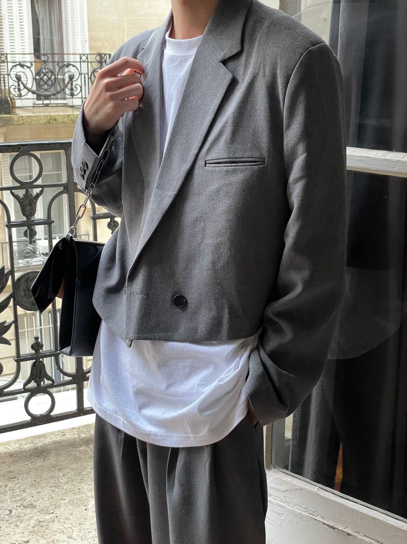 Lorient cropped blazer