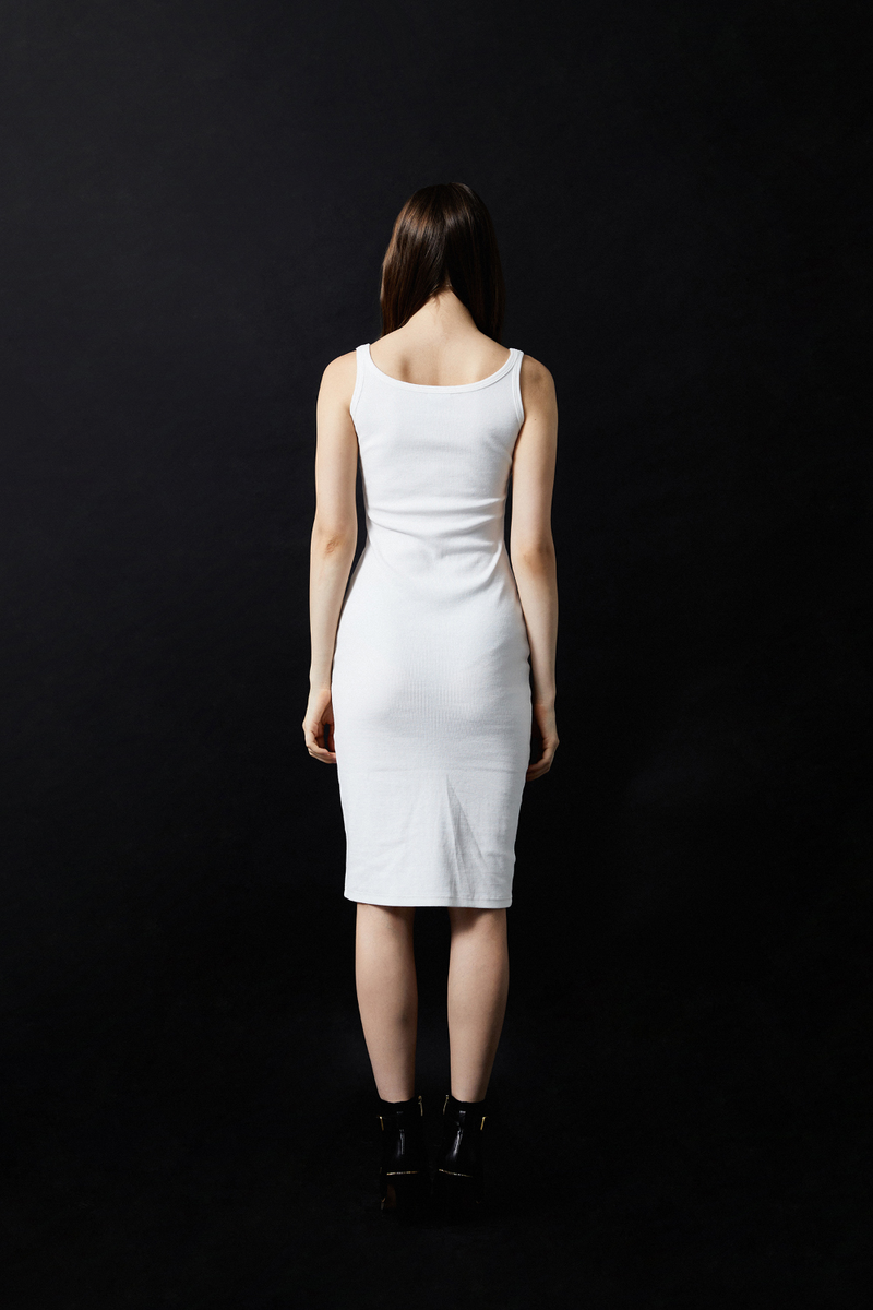 Ribbed Tank Jersey Dress