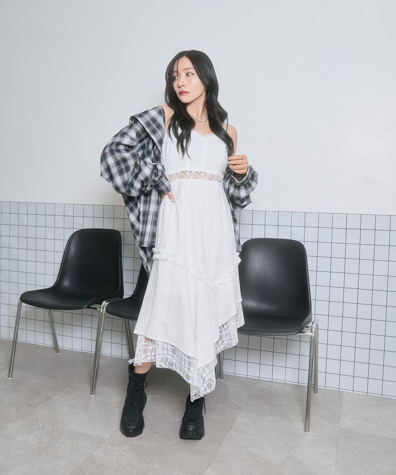イレヘムレースキャミワンピ