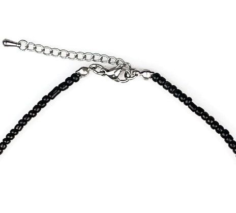 [LAN ARCHIVE] 013 Black mini beads necklace