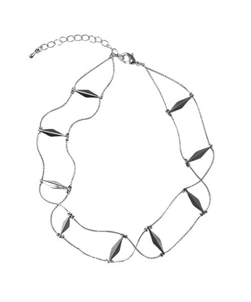 EVERYBIRTHDAY（エブリーバースデー）の「Mesh bar necklace（Accessories）」