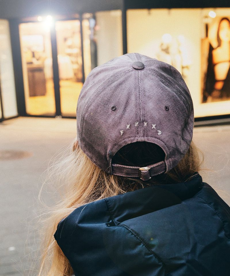 MESSAGE STRAPBACK DIRTY -DIRTY PURPLE-