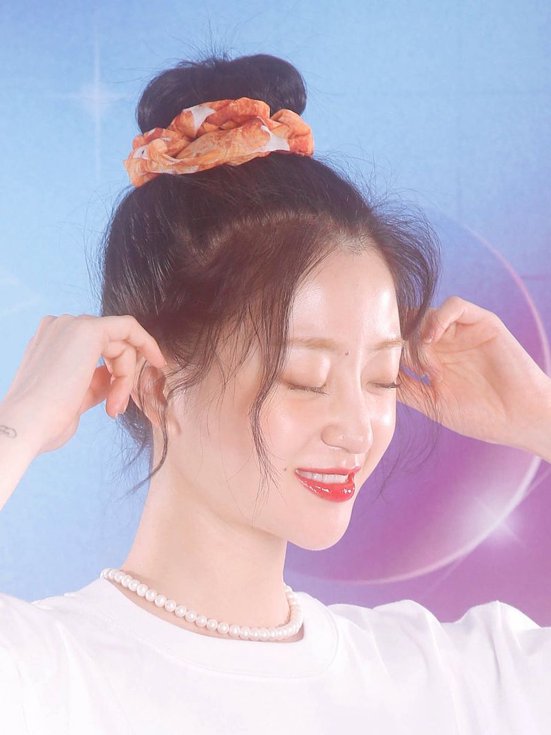 CLUT STUDIO(クラットスタジオ)の「1 0 croissant scrunchie(Accessories)」