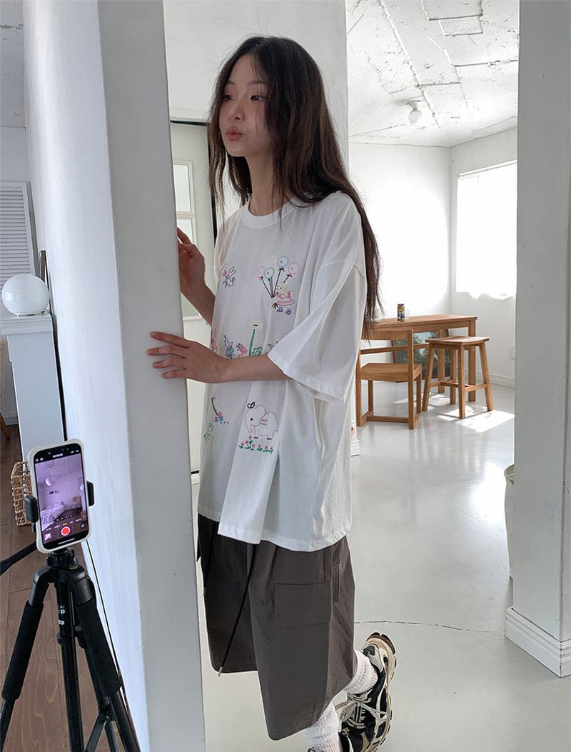 FAIRY NEEDLE TEE (2C)