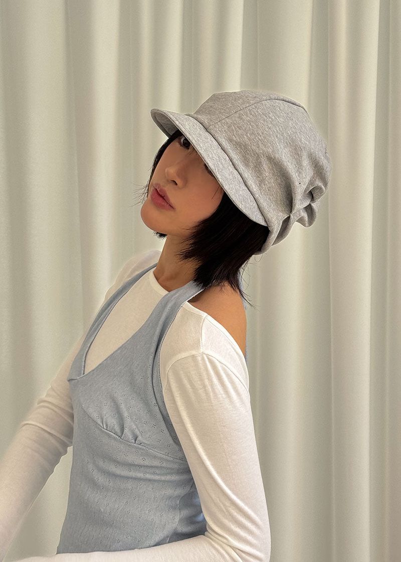 COTTON SHIRRING CAP