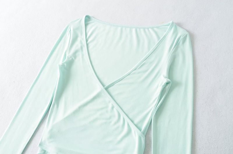 Lavi V Neck Wrap Top