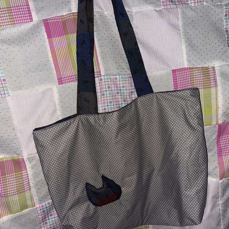 cat wish reversible shoulder bag