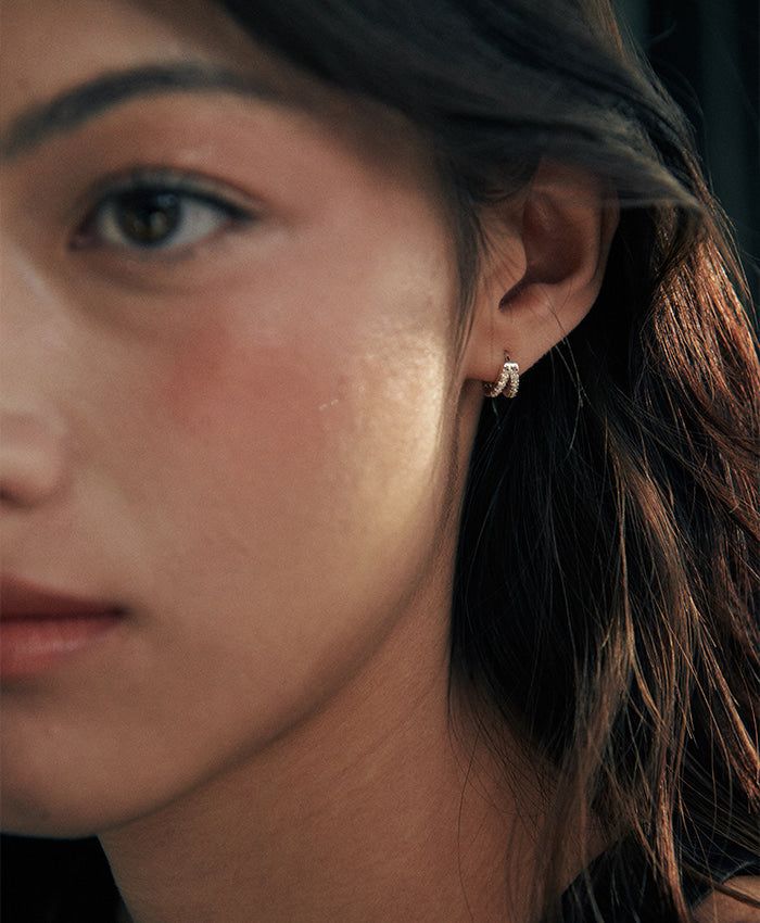 verte（ヴェフト）の「[925 silver] Deux.silver.204 / リアンドュウピアス（アクセサリー）」