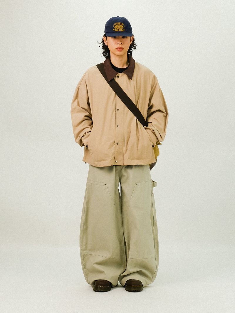 WO Collar Work Crop Jacket