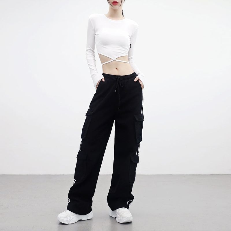 [NONCODE] レグジットストラップクロップTシャツ