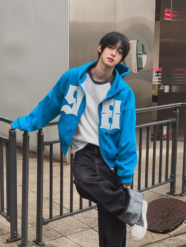 Meliu 98 Crop Hood Zip-Up