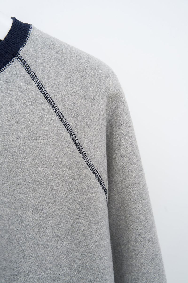 (W) Lon Stitch Warm Sweatshirt (2color)