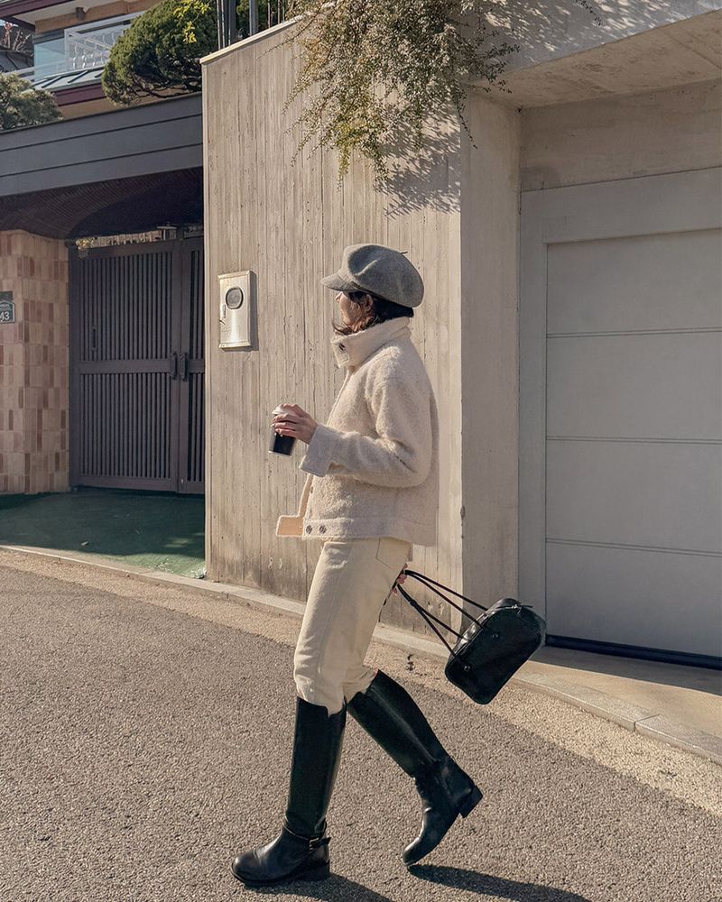 Button Wool Jacket