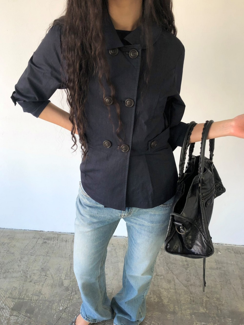 Margaret jacket [Navy]