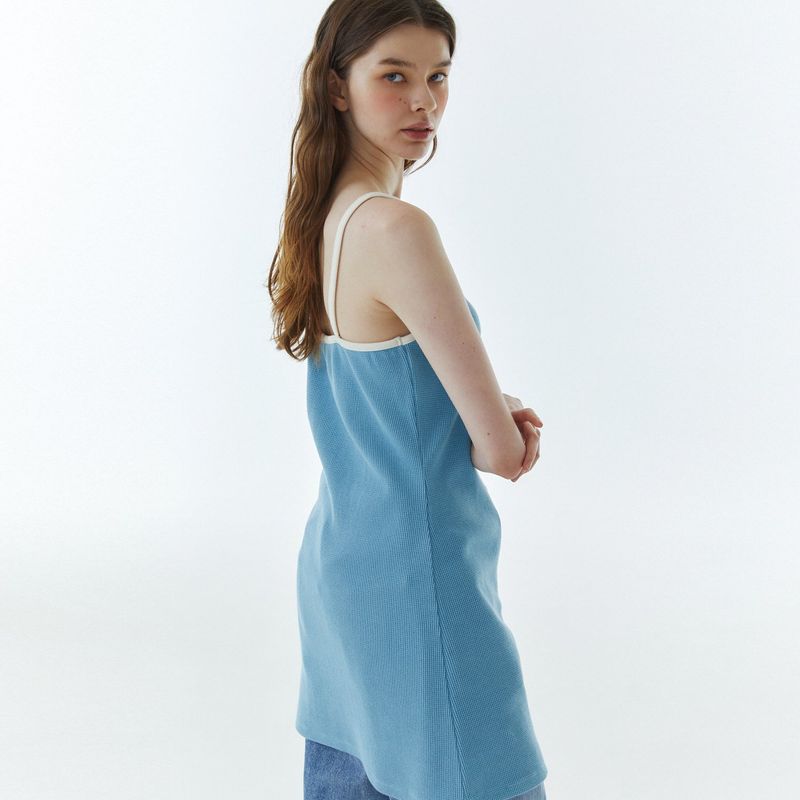 RVS Sleeveless One-piece Blue