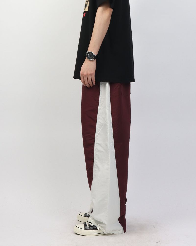 Glow TwoTone Nylon String Pants_2color