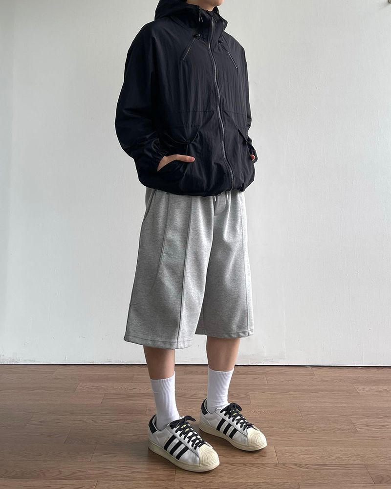 Util Zipper Hood Windbreaker
