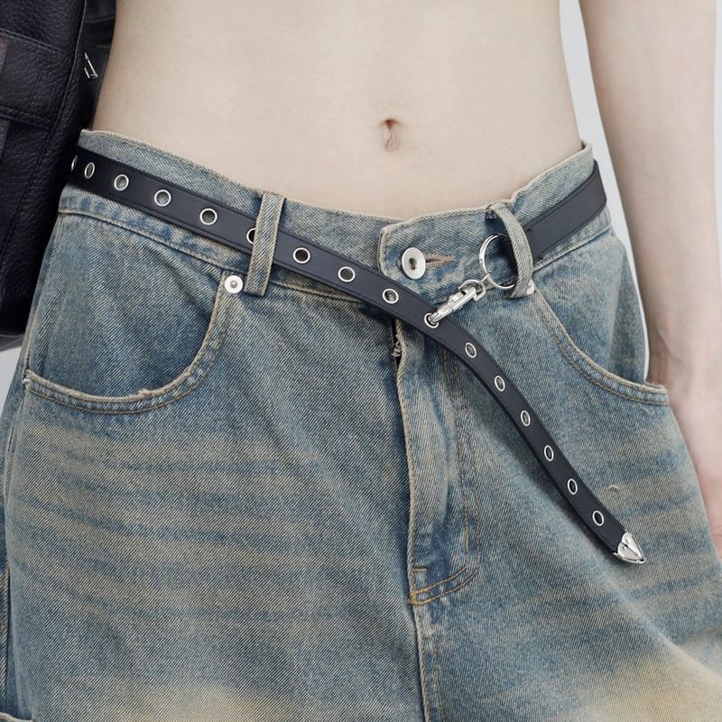 Trea eyelet keyring belt