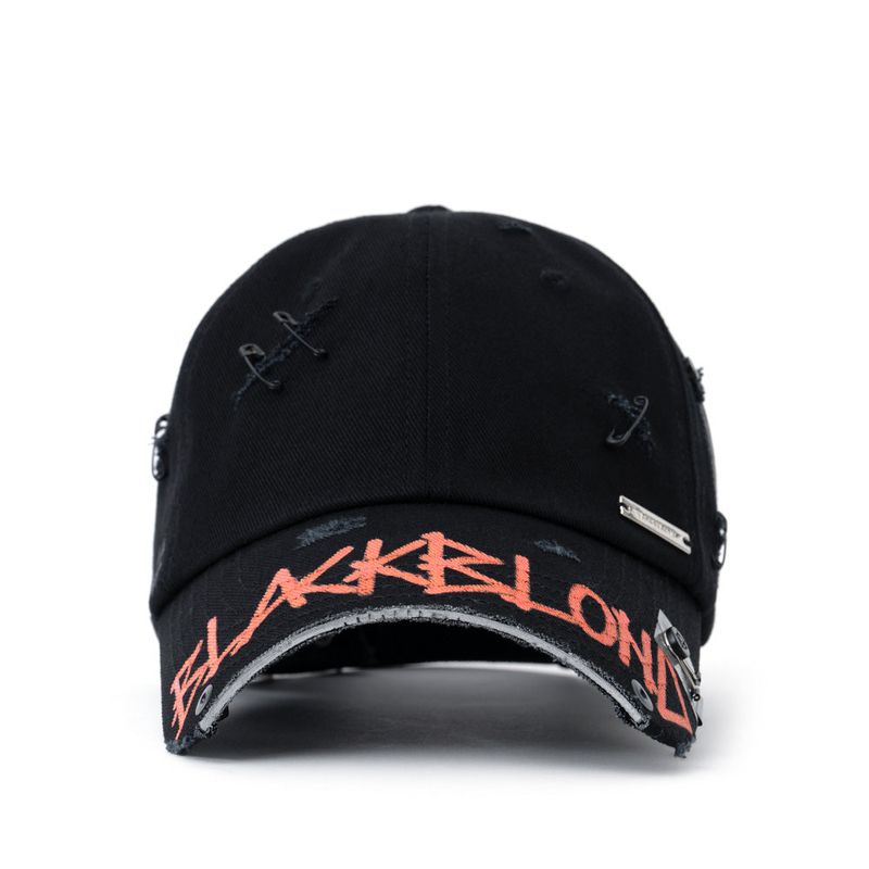 BBD No Sympathy Hidden Patch Graffiti Logo Cap (Black)