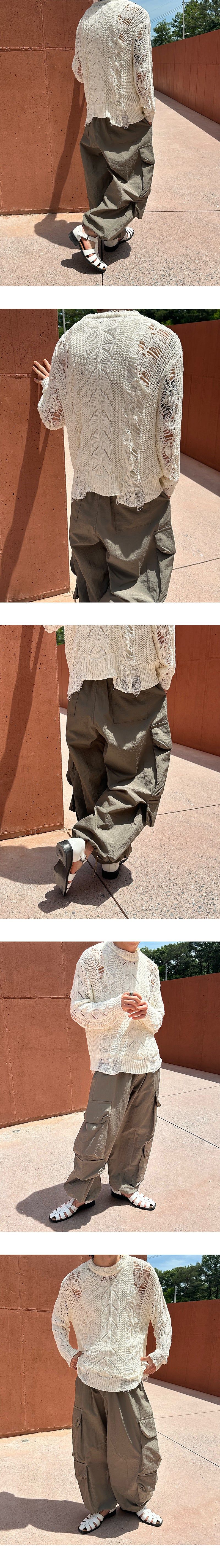 [S/S] Multi cargo nylon pants (3color)