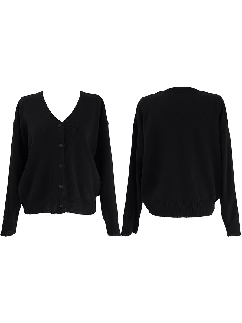 minimal basic knit cardigan (2color)
