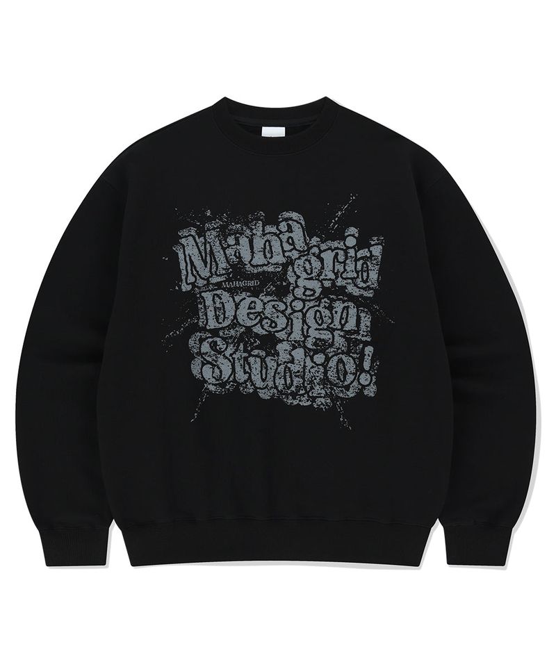 mahagrid（マハグリッド）の「スプラッタースウェットシャツ（トップス）」