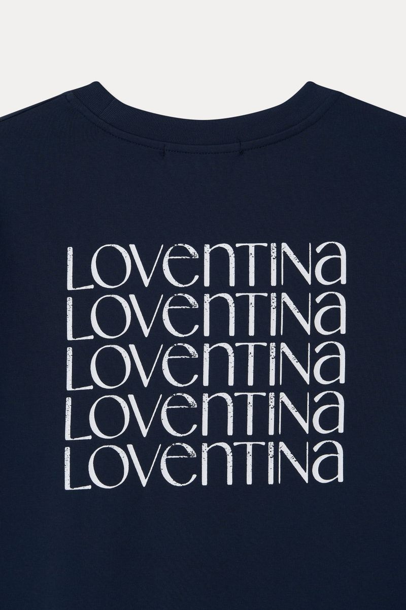 MULTI PRINTING TEE_NAVY