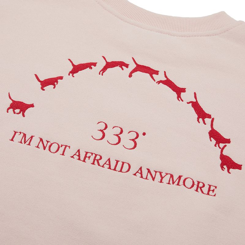 ニット333スウェット/Kitty 333 Sweatshirt [PINK]