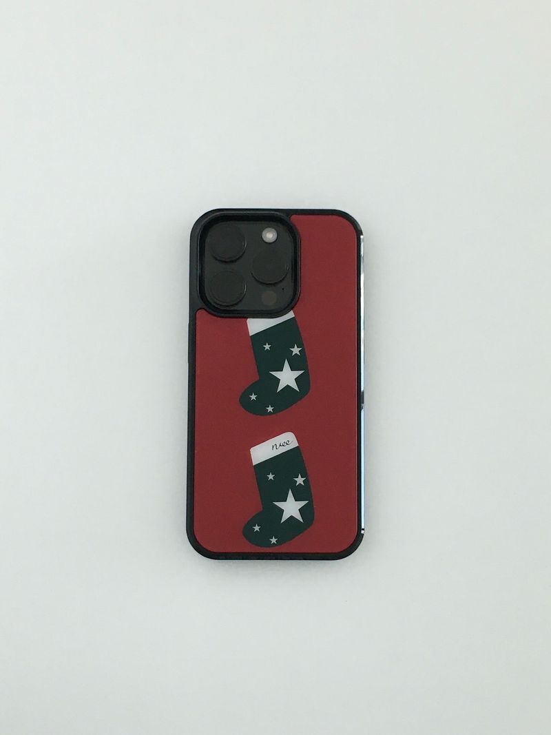tree socks case (red) 