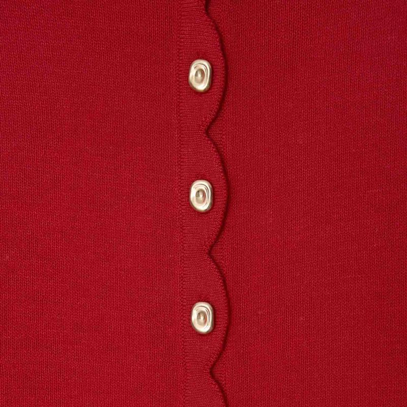 Signature Wave Linen Cardigan