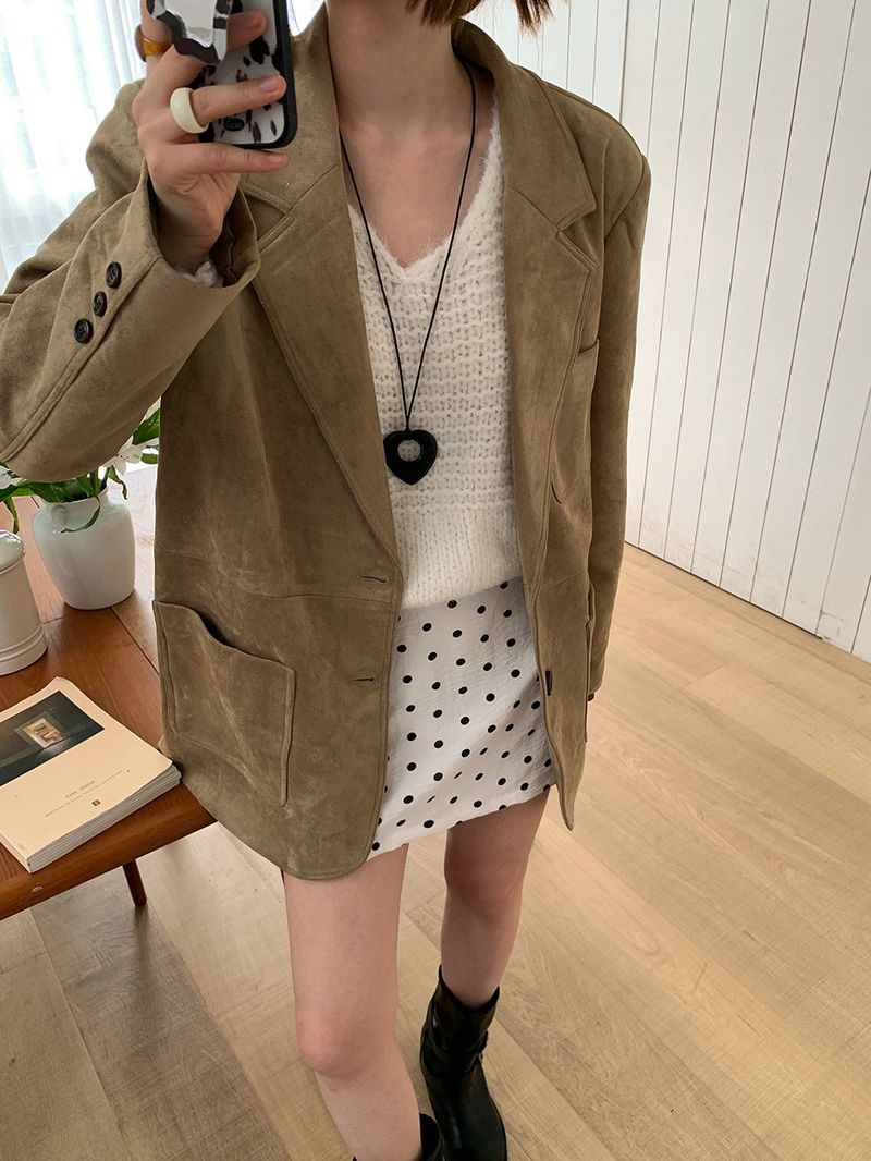 [MADE] Polyton Dot Skirt