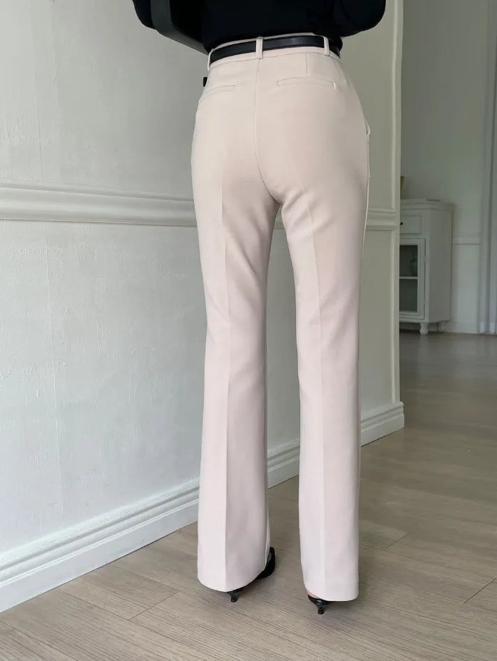 Heps Banding Span Bootcut Slacks