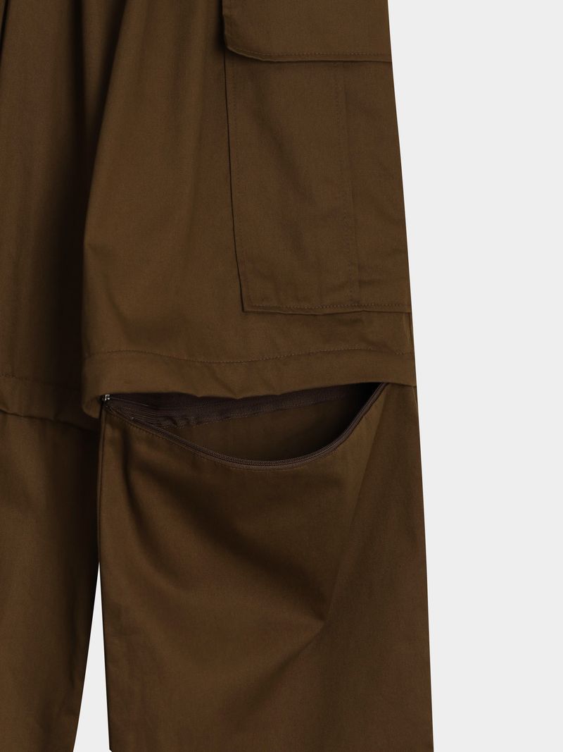 Convertible Wide Cotton Pants (5 Colors)